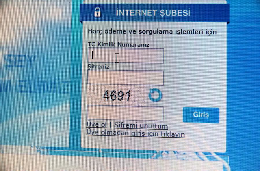 İNTERNET SİTESİNDEN ÖDEME KOLAYLIĞI