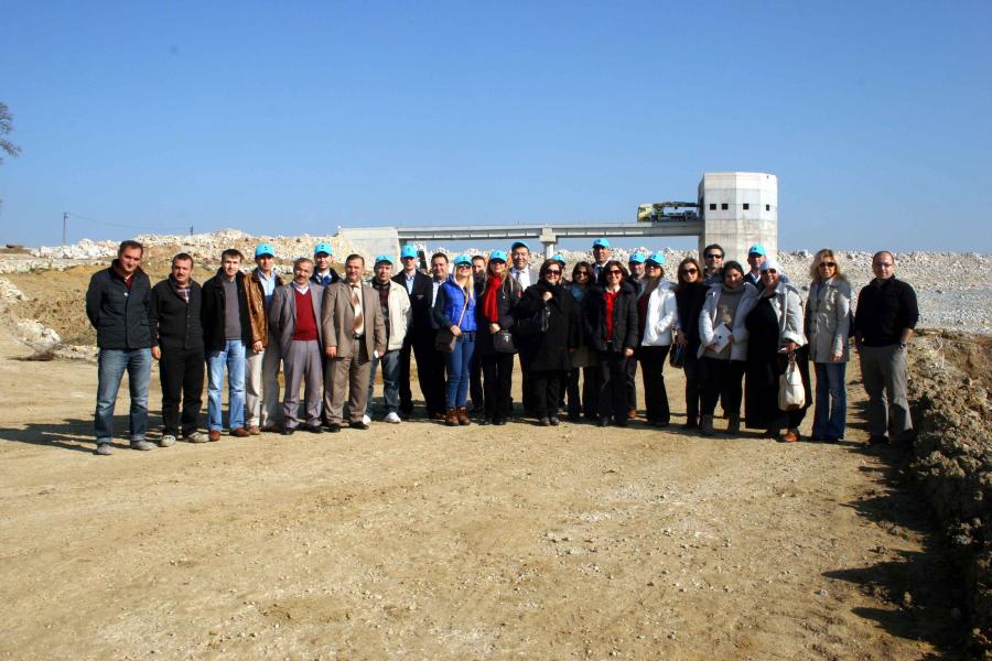 İSU PERSONELİ KANDIRA YATIRIMLARINI GEZDİ