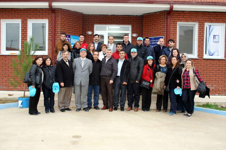 İSU PERSONELİ KANDIRA YATIRIMLARINI GEZDİ
