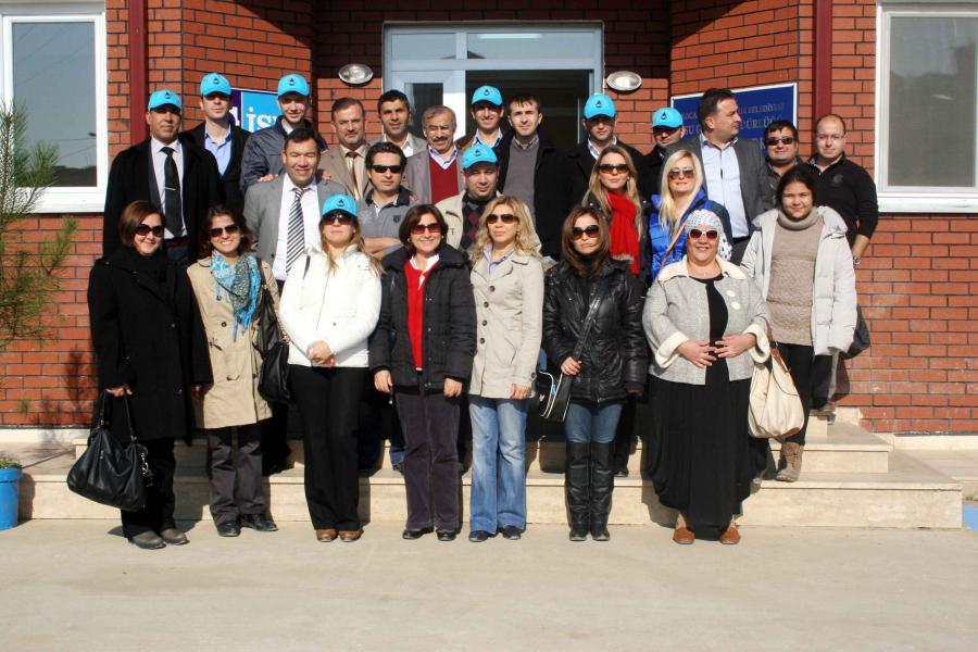 İSU PERSONELİ KANDIRA YATIRIMLARINI GEZDİ