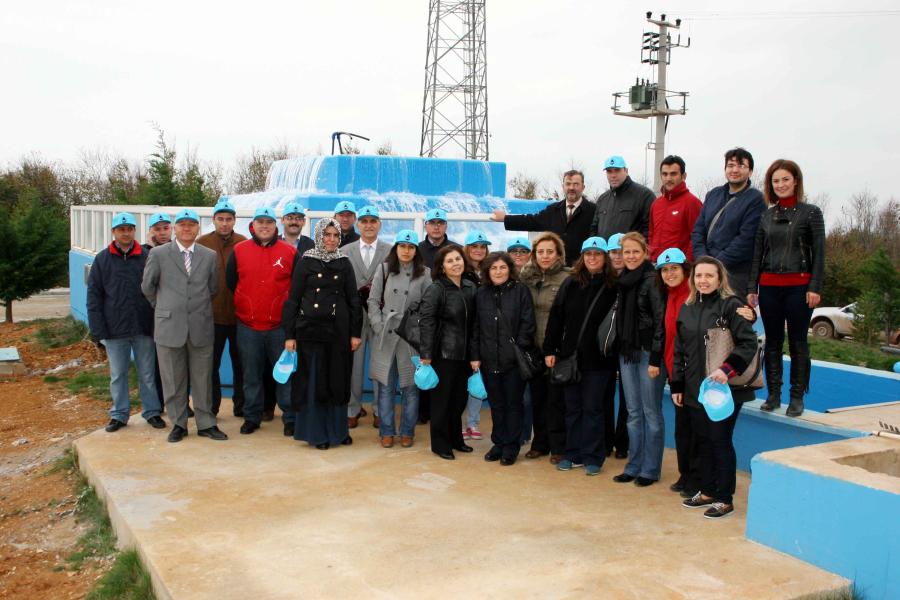 İSU PERSONELİ KANDIRA YATIRIMLARINI GEZDİ
