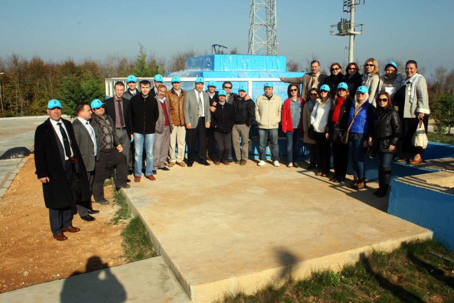 İSU PERSONELİ KANDIRA YATIRIMLARINI GEZDİ