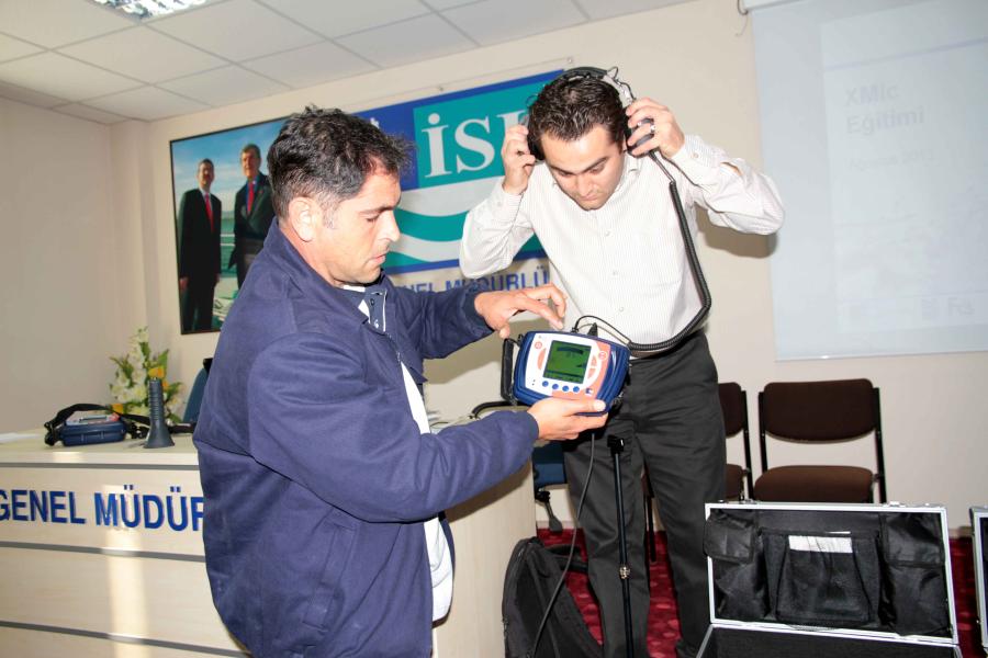 İSU KAYIP KAÇAK İÇİN YER ALTINI DİNLİYOR