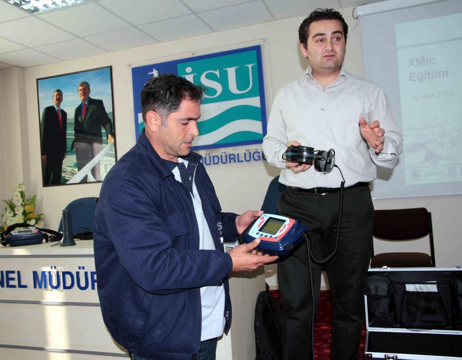 İSU KAYIP KAÇAK İÇİN YER ALTINI DİNLİYOR