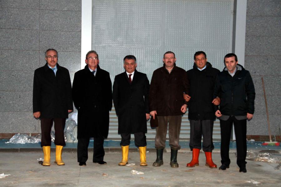 KBB BÜROKRATLARI NAMAZGAH BARAJINI İNCELEDİ