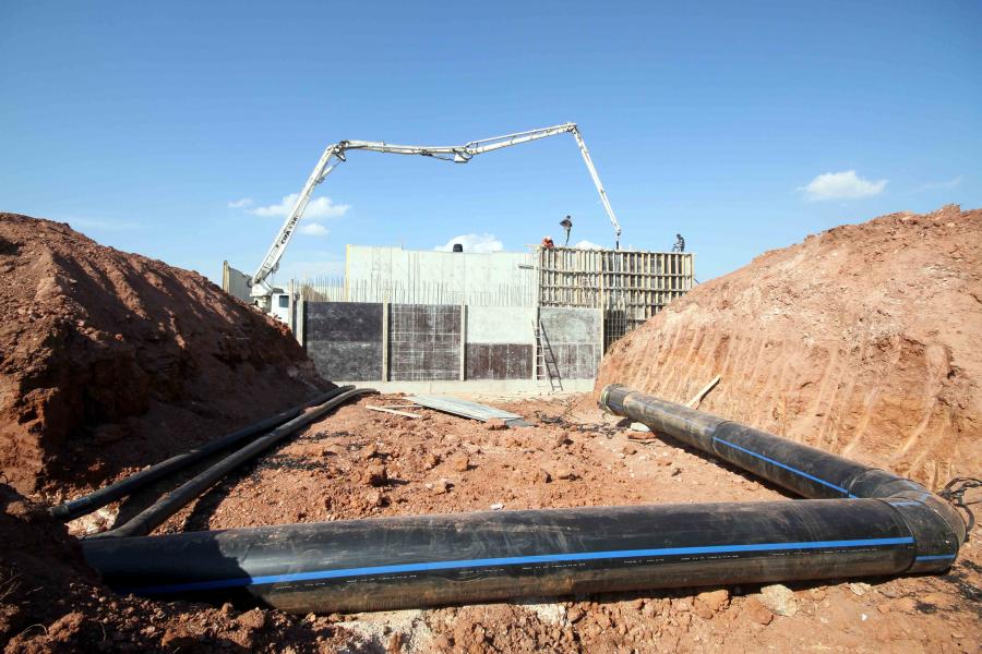 KÖRFEZ İLİMTEPE’DE 2000 M3 DEPO VE 4 KM İSALE HATTI İNŞA EDİLİYOR
