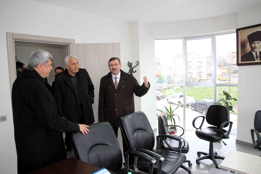 İSU BAŞİSKELE İLÇE HİZMET BİNASI TANITIMI YAPILDI