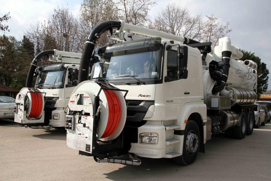 2 ADET KOMBİNE KANAL TEMİZLEME ARACI İŞLETMEYE ALINDI