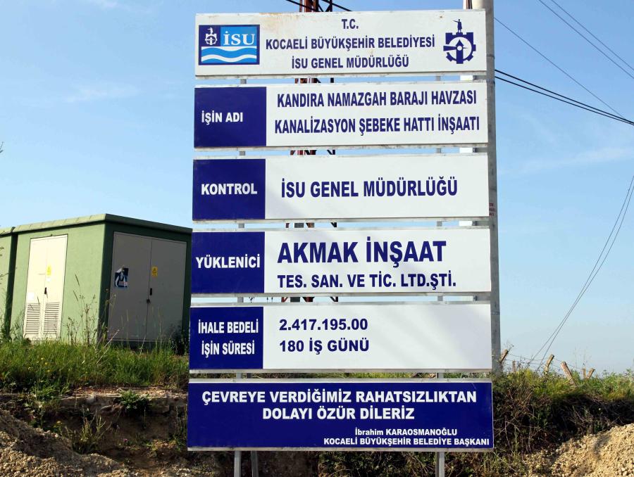 KANDIRA KÖYLERİ ATIKSU ŞEBEKESİNE KAVUŞACAK