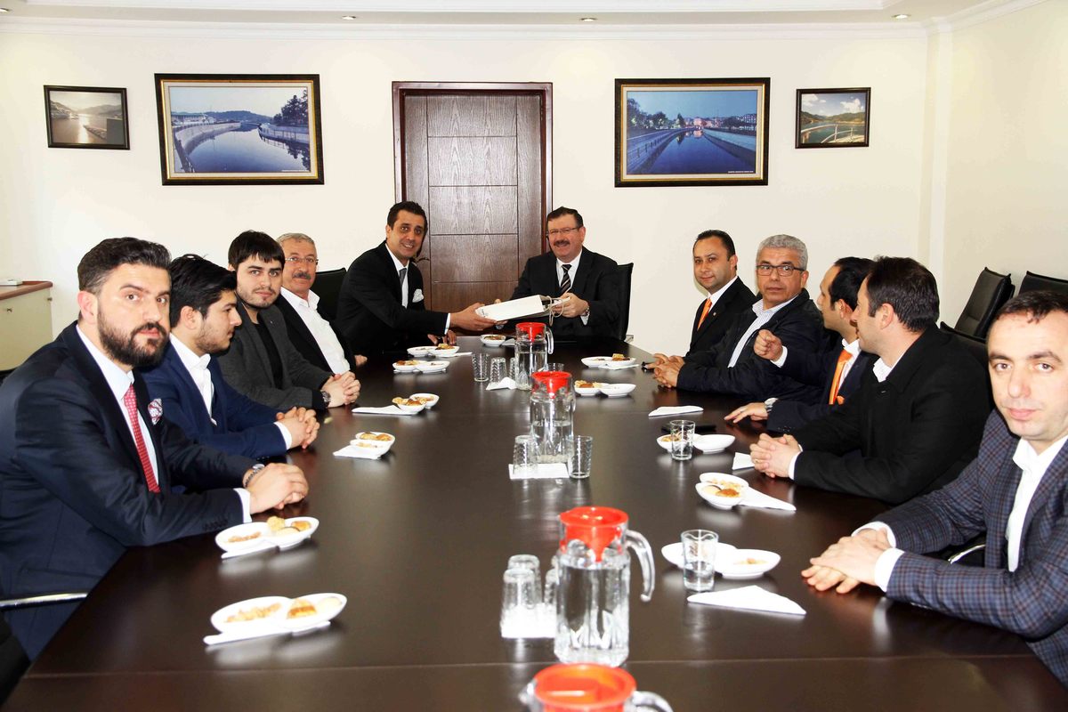 GENEL MÜDÜR İLHAN BAYRAM, İMO HEYETİNİ AĞIRLADI