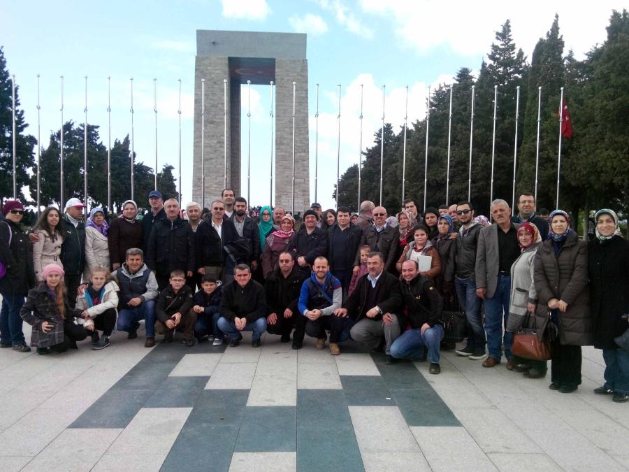 İSU GENEL MÜDÜRLÜĞÜ PERSONELİ ÇANAKKALE ŞEHİTLİĞİNİ GEZDİ