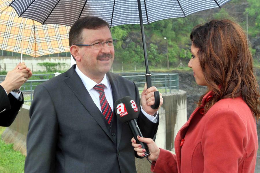 ULUSAL VE YEREL TV KANALLARINDA SUYUN DURUMUNU ANLATTI