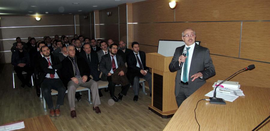 DİN GÖREVLİLERİNE SUYUN DURUMU VE KURAKLIĞI ANLATILDI