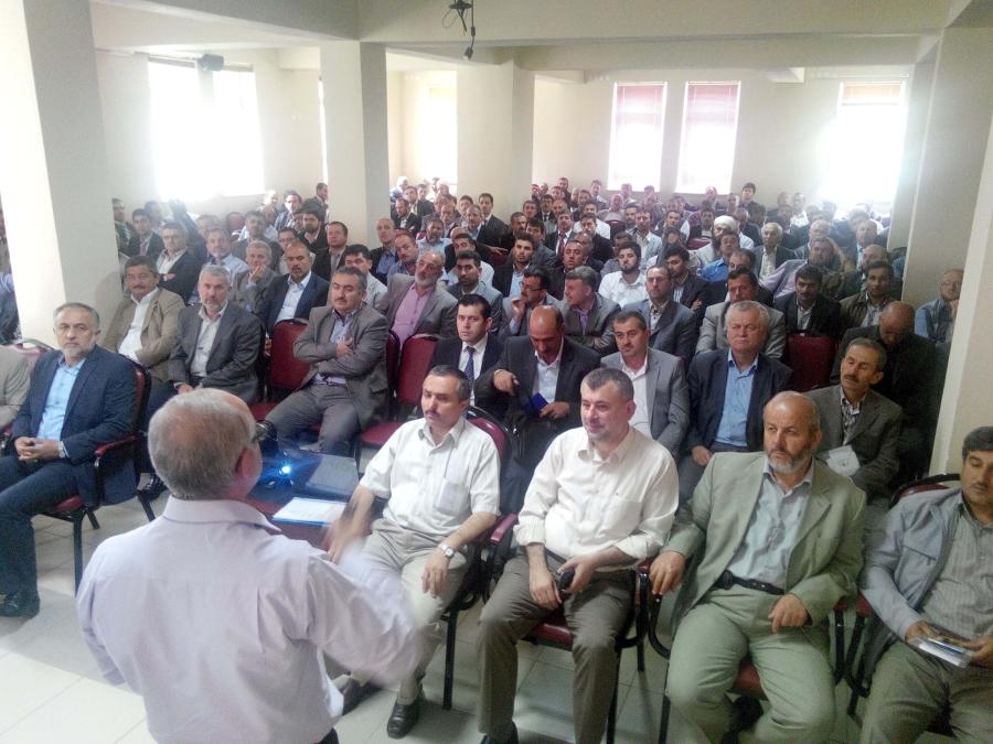 DİN GÖREVLİLERİNE SUYUN DURUMU VE KURAKLIĞI ANLATILDI