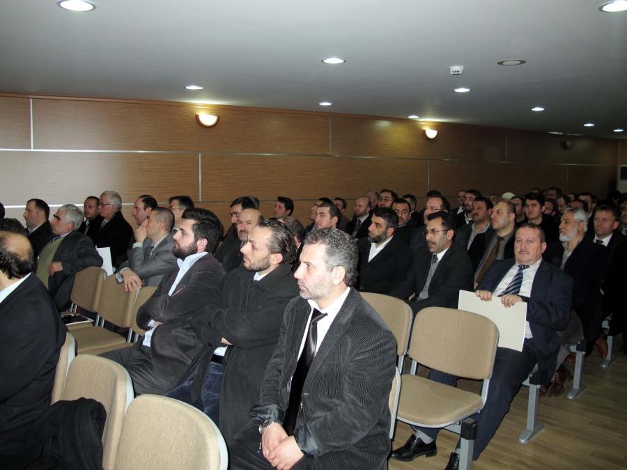 DİN GÖREVLİLERİNE SUYUN DURUMU VE KURAKLIĞI ANLATILDI