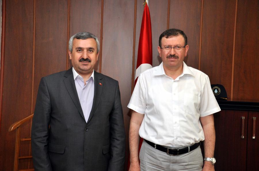 KÖRFEZ BELEDİYE BAŞKANI BARAN’DAN İSU’YA ZİYARET