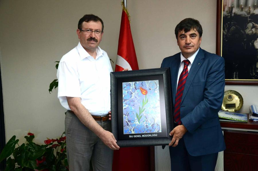 İSU YÖNETİCİLERİ BALIKESİR BÜYÜKŞEHİR BELEDİYESİ’Nİ ZİYARET ETTİ.