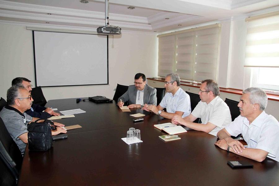 BURSA BÜYÜKŞEHİR BELEDİYESİ İLE BUSKİ YÖNETİCİLERİ PROJELERİ İNCELEDİ