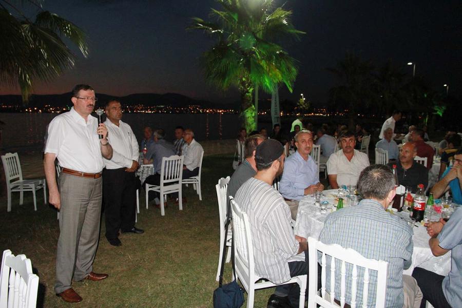GÖLCÜK, BAŞİSKELE VE KARAMÜRSEL ŞUBE  PERSONELİ İFTARDA BULUŞTU