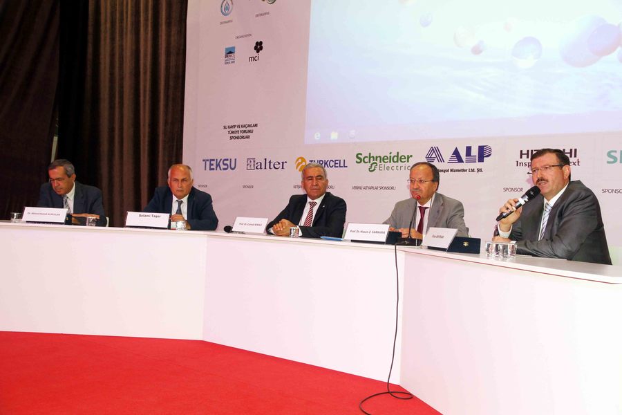GENEL MÜDÜR İLHAN BAYRAM, SU KAYIP VE KAÇAKLARI TÜRKİYE FORUMUNDA VİZYON ÇİZDİ