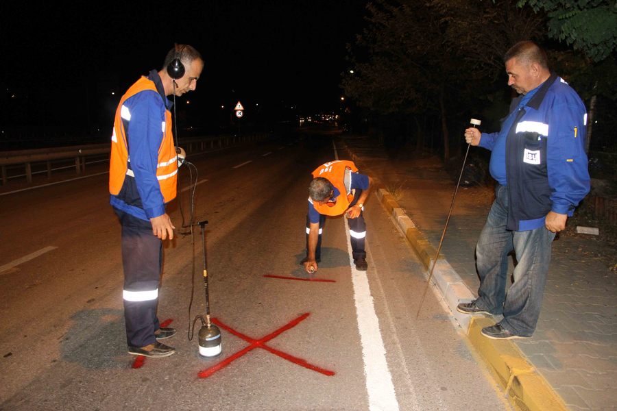 İÇMESUYU FİZİKİ KAÇAKLARI İÇİN GECE TARAMASI YAPILIYOR