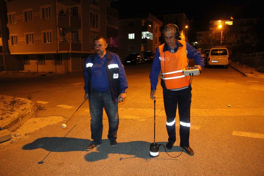 İÇMESUYU FİZİKİ KAÇAKLARI İÇİN GECE TARAMASI YAPILIYOR