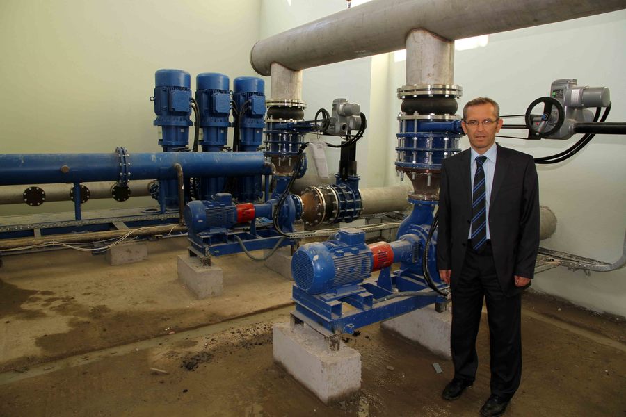 SANAYİYE İLK GERİ KAZANIM SUYU VERİLDİ