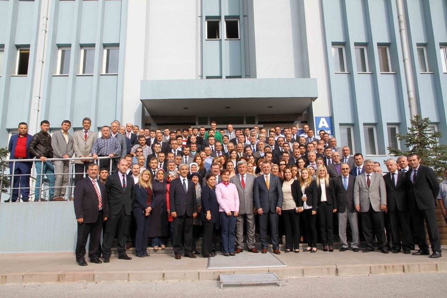 İSU’DA KURBAN BAYRAMLAŞMASI YAPILDI