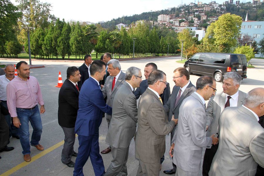 İSU’DA KURBAN BAYRAMLAŞMASI YAPILDI