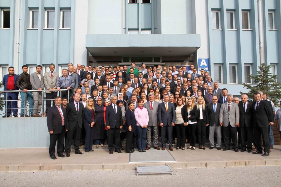 İSU’DA KURBAN BAYRAMLAŞMASI YAPILDI