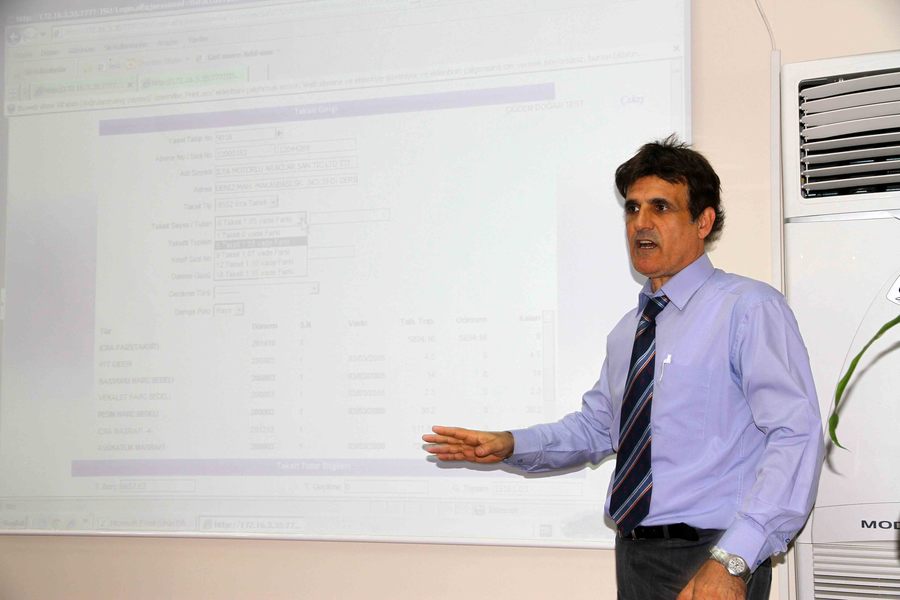 PERSONELE ALACAKLARIN YAPILANDIRILMASI EĞİTİMİ VERİLDİ