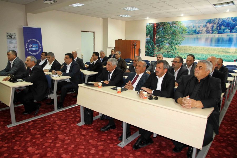 İSU’DAN KIBRIS BELEDİYELER BİRLİĞİ ÜYELERİNE SU YÖNETİMİ EĞİTİMİ