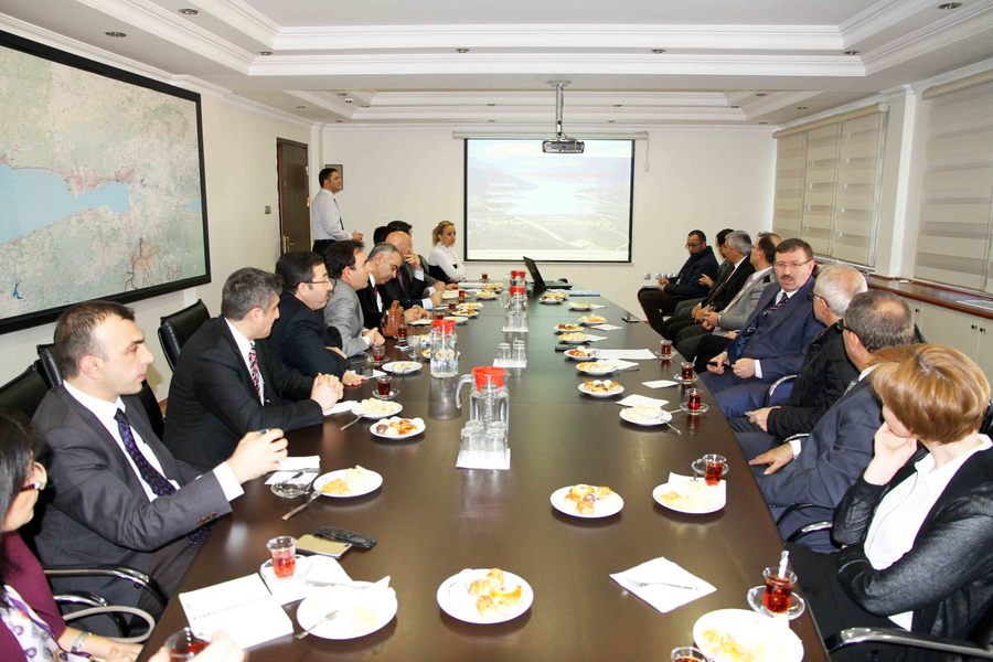 İSU, 13 OSB YETKİLİLERİ İLE BİRARAYA GELDİ