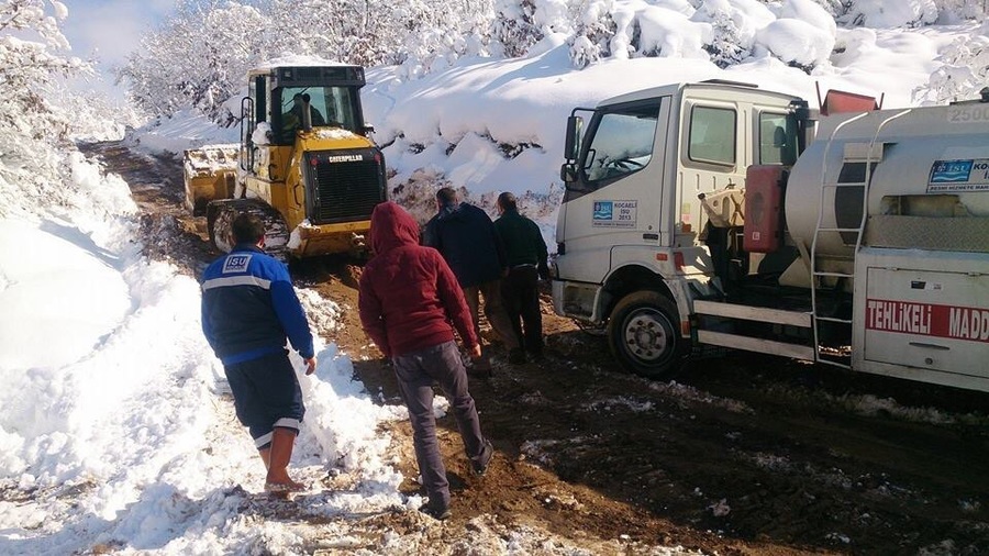 İSU KAR İÇİN TEYAKKUZDAYDI