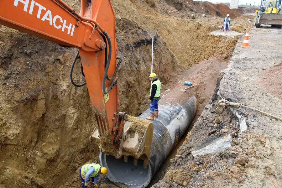 GEBZE, ÇAYIROVA, DARICA VE DİLOVASI İLÇELERİNDE 35 KM ALTYAPI YATIRIMI