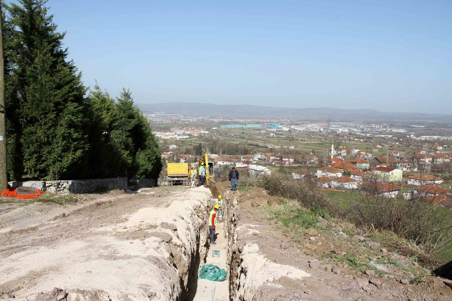 KARTEPE, BAŞİSKELE, GÖLCÜK VE KARAMÜRSEL’DE 37.5 KM ALTYAPI