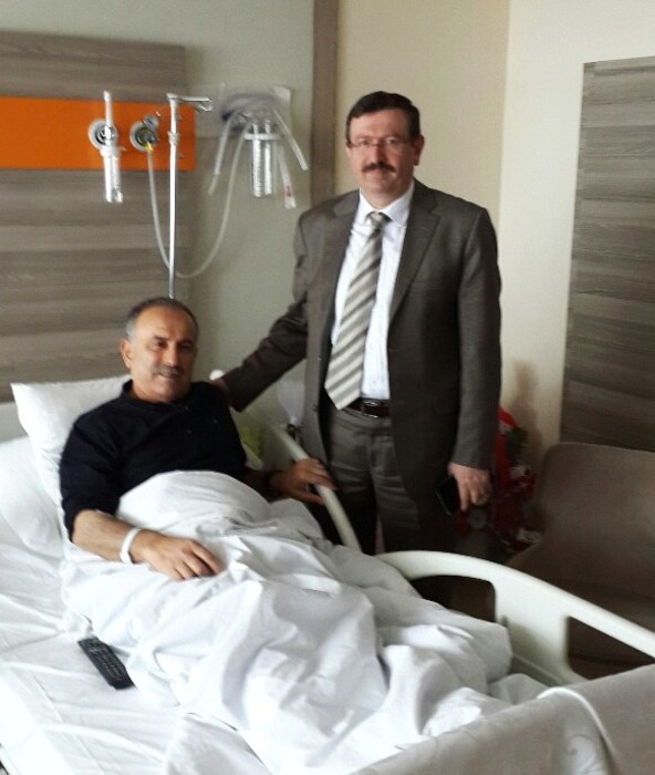 GENEL MÜDÜR İLHAN BAYRAM’DAN ZAFER ARAT’A GEÇMİŞ OLSUN ZİYARETİ