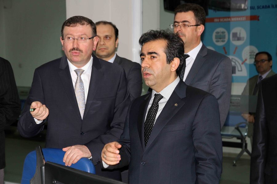 VALİ GÜZELOĞLU’NDAN İSU’YA ZİYARET