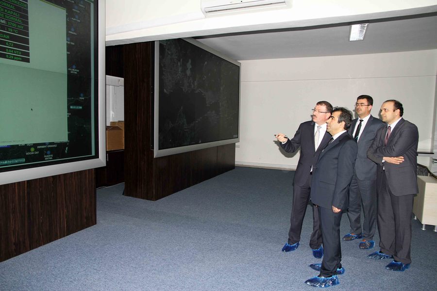 VALİ GÜZELOĞLU’NDAN İSU’YA ZİYARET