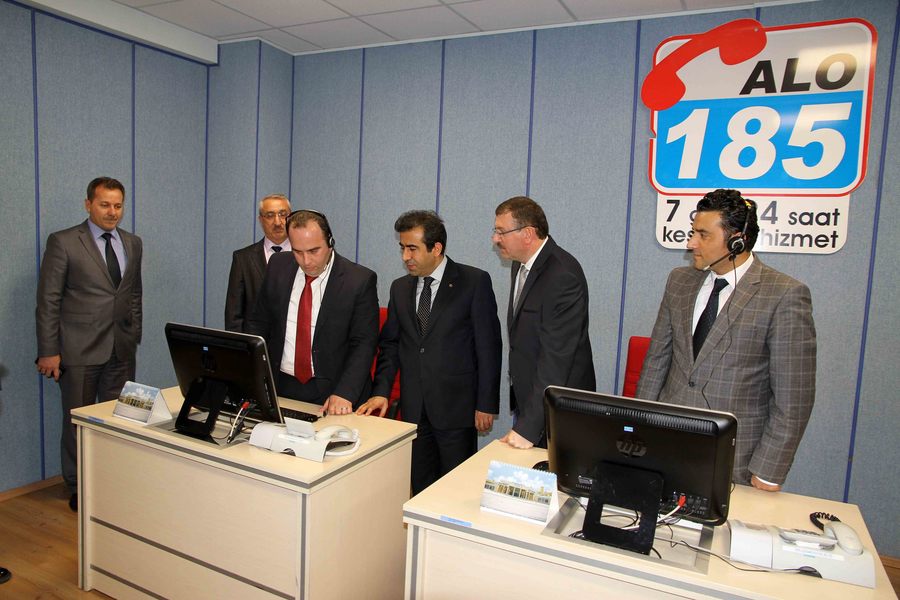 VALİ GÜZELOĞLU’NDAN İSU’YA ZİYARET