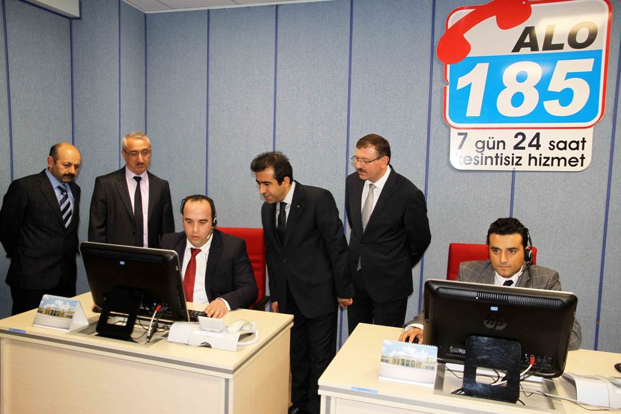 VALİ GÜZELOĞLU’NDAN İSU’YA ZİYARET