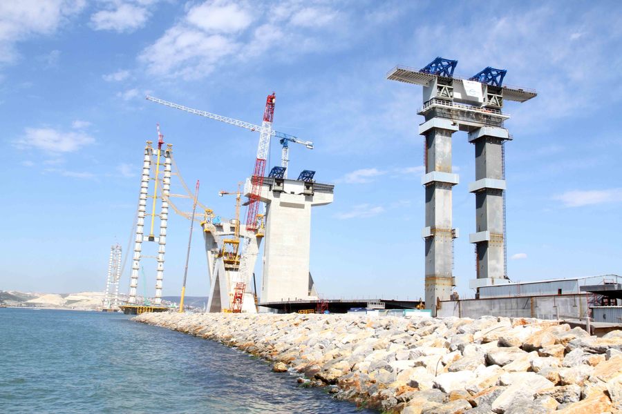 İSU EKİBİ KÖRFEZ GEÇİŞ KÖPRÜSÜNÜ İNCELEDİ