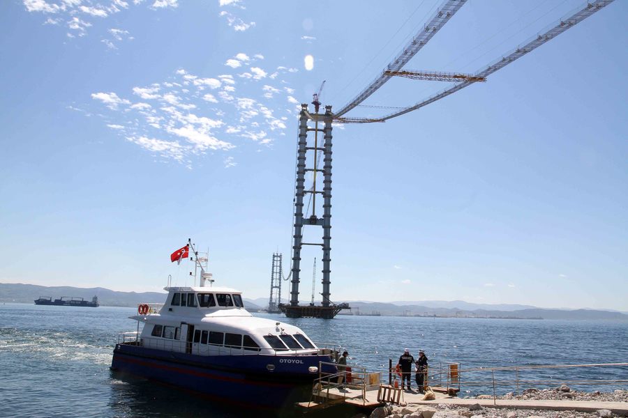 İSU EKİBİ KÖRFEZ GEÇİŞ KÖPRÜSÜNÜ İNCELEDİ