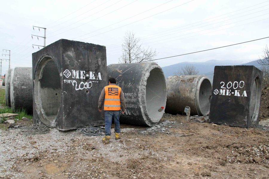 KARTEPE ACISU YAĞMURSUYU HATTI’NA KAVUŞUYOR