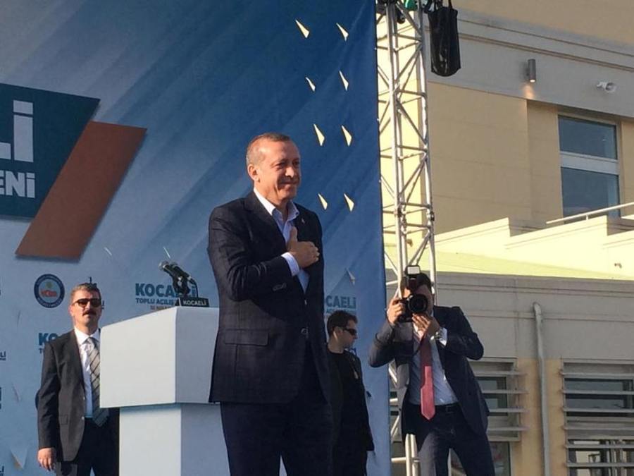 CUMHURBAŞKANI ERDOĞAN;KOCAELİ ŞANINA YAKIŞANI YAPIYOR