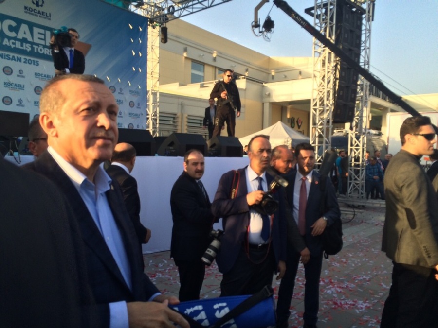 CUMHURBAŞKANI ERDOĞAN;KOCAELİ ŞANINA YAKIŞANI YAPIYOR