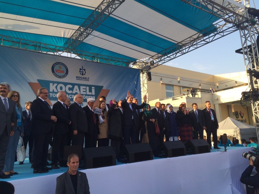 CUMHURBAŞKANI ERDOĞAN;KOCAELİ ŞANINA YAKIŞANI YAPIYOR