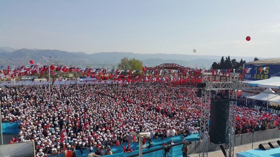 CUMHURBAŞKANI ERDOĞAN;KOCAELİ ŞANINA YAKIŞANI YAPIYOR