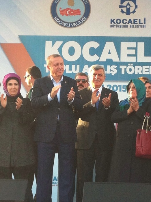 CUMHURBAŞKANI ERDOĞAN;KOCAELİ ŞANINA YAKIŞANI YAPIYOR