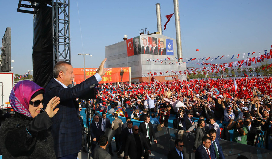 CUMHURBAŞKANI ERDOĞAN;KOCAELİ ŞANINA YAKIŞANI YAPIYOR